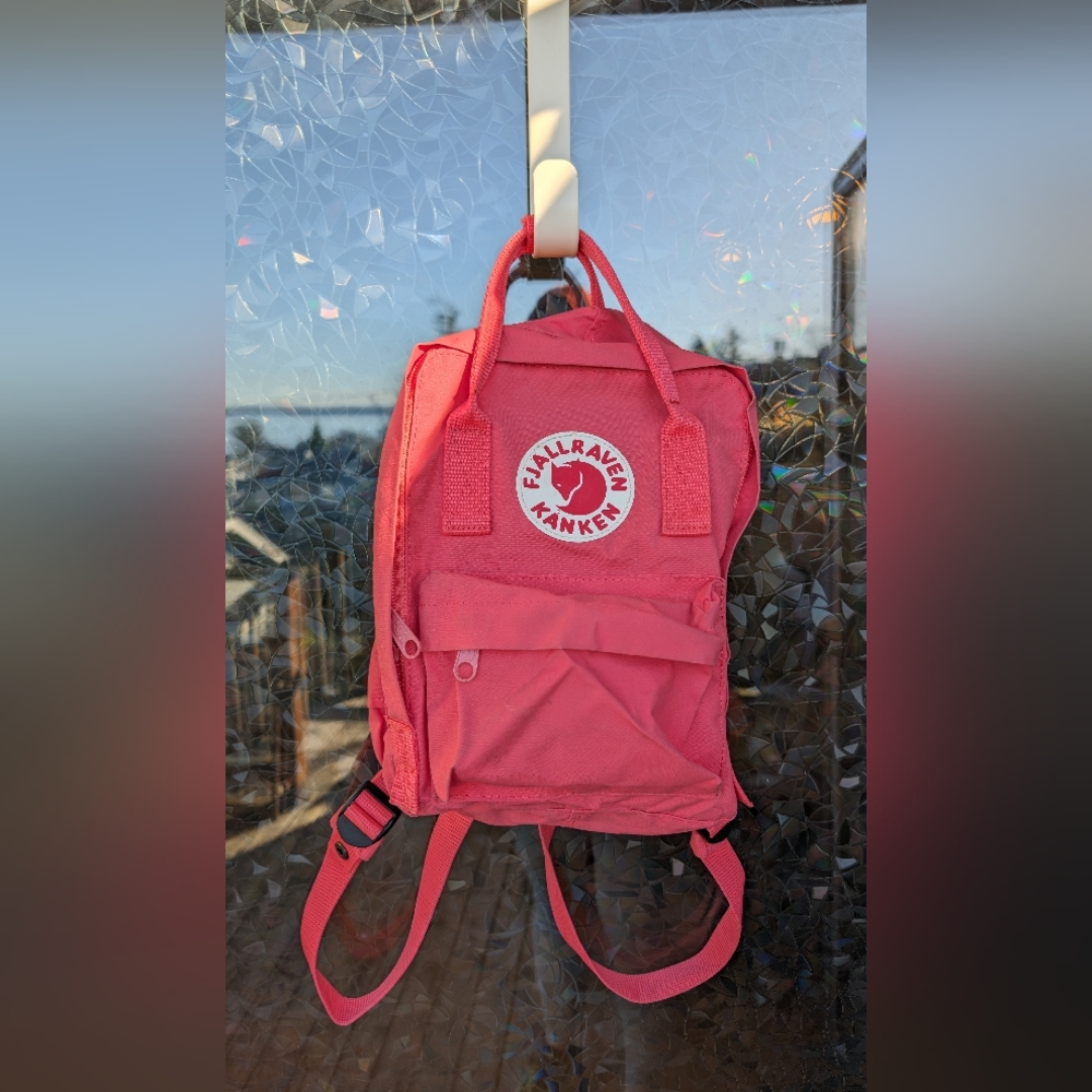 Fjallraven Kanken Mini Backpack Pink Trendy VSCO Travel Gorpcore Granola Utility
